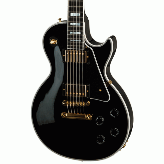 Gibson Les Paul Custom Electric Guitar w/Ebony Fingerboard - Gloss Ebony