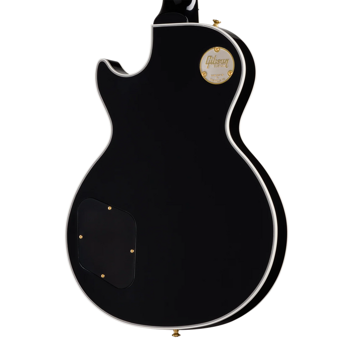 Gibson Custom Les Paul Custom Long Scale Electric Guitar - Ebony