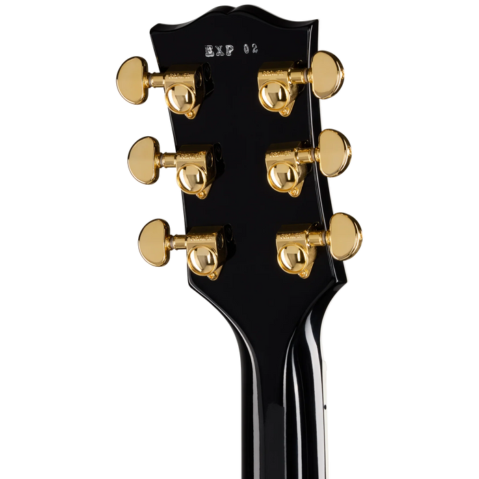 Gibson Custom Les Paul Custom Long Scale Electric Guitar - Ebony