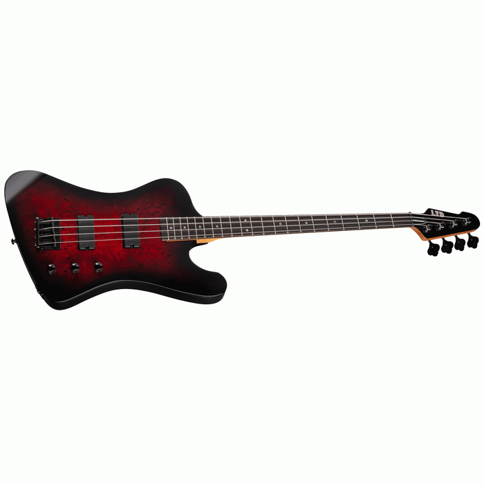LTD PH-X204 Bass Guitar - Red Burst