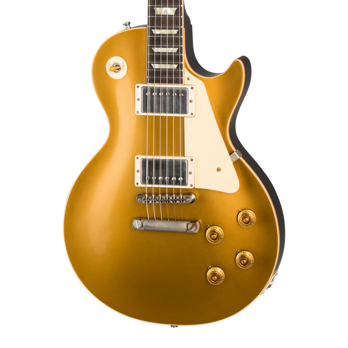Gibson Custom 1957 Les Paul Goldtop Reissue VOS Electric Guitar - Double Gold Dark Back