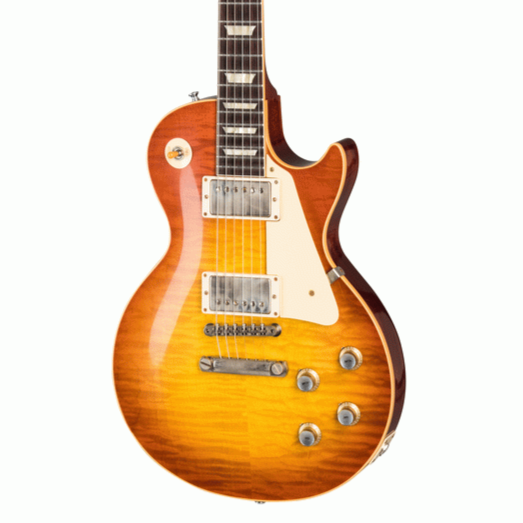 Gibson Custom 1960 Les Paul Reissue VOS Electric Guitar - Tangerine Burst