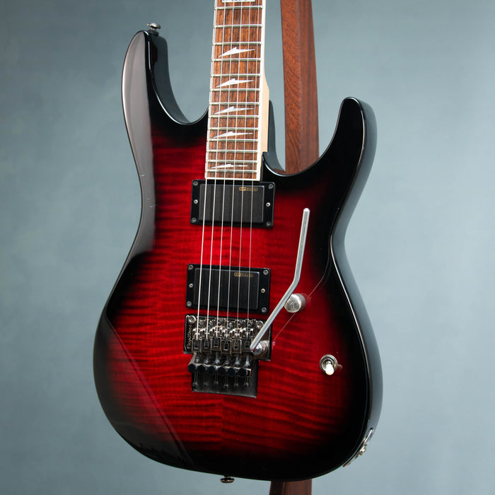 ESP LTD M-330RFM Electric Guitar - Black Cherry Sunburst - Preowned