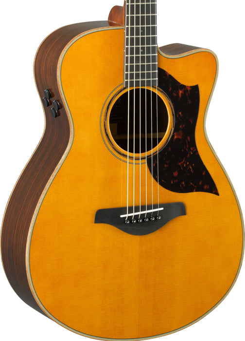 Yamaha AC3R Concert Acoustic-Electric Guitar - Vintage Natural