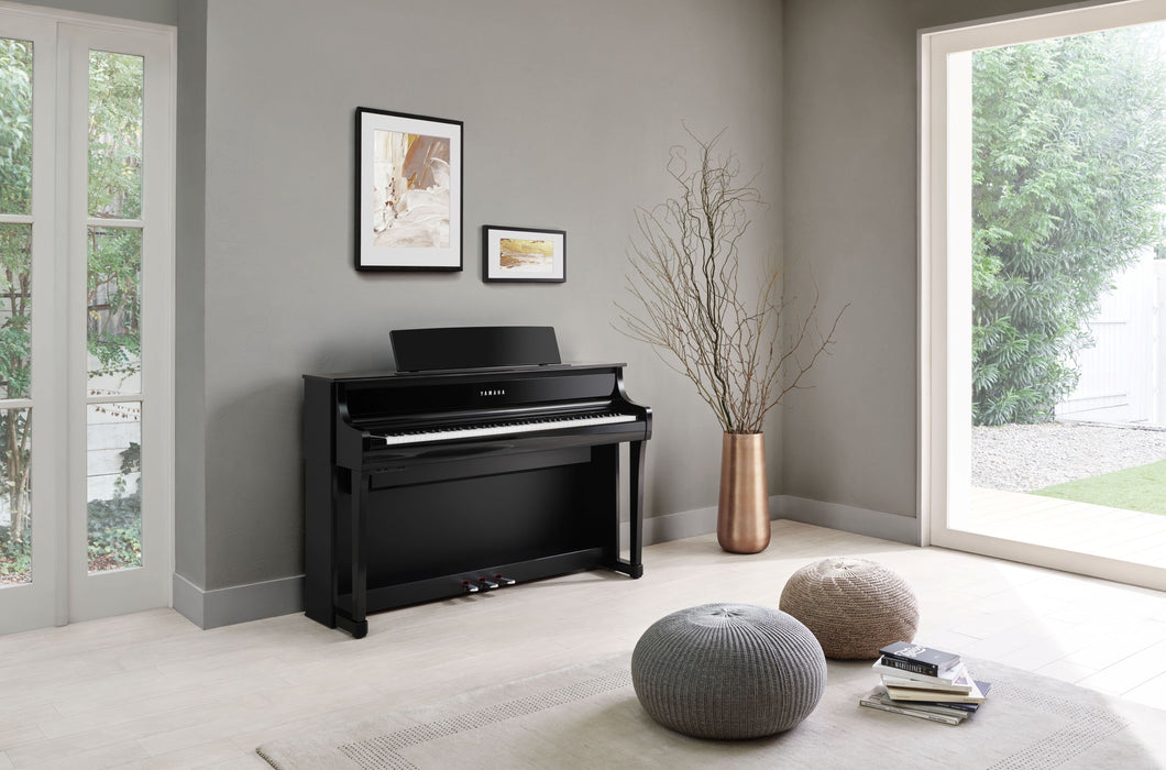 Yamaha CLP875PE Digital Prand Piano - Polished Ebony