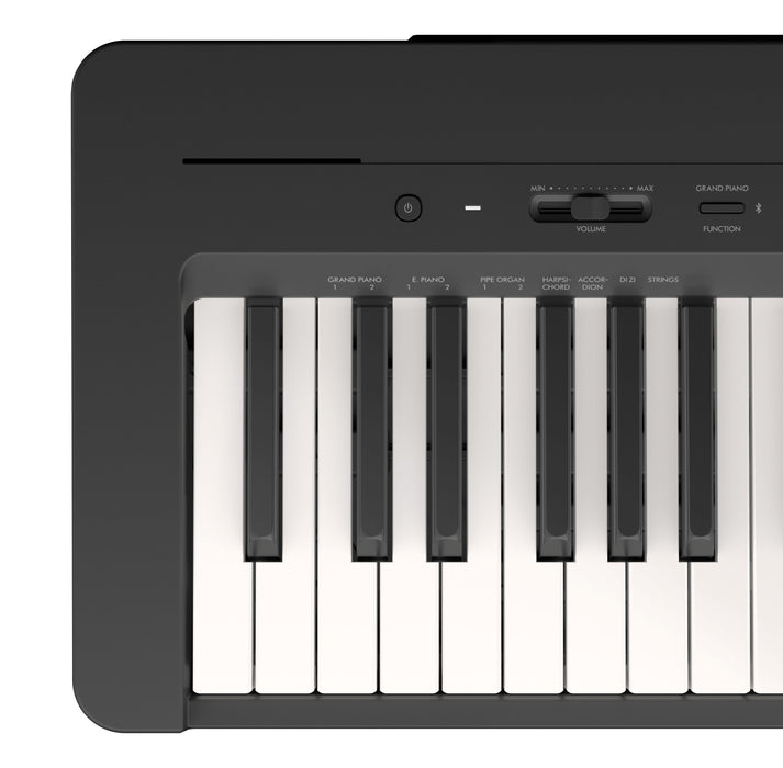 Yamaha P-145BT Portable Digital Piano - Black