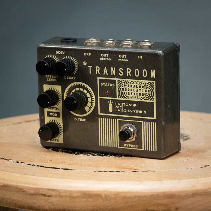 LastGasp Transroom Analog Modulation Reverb Pedal - Preowned
