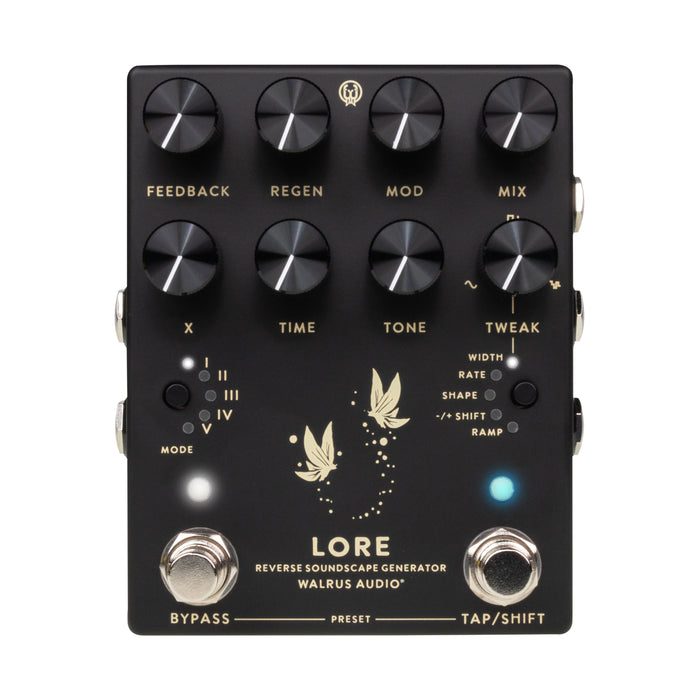Walrus Audio Lore Reverse Soundscape Generator MKII - Black