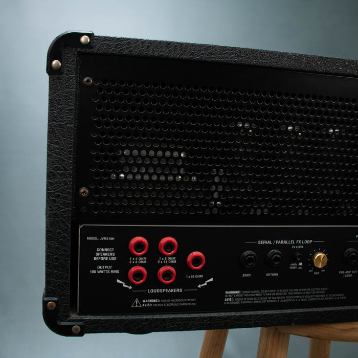 Marshall JVM210H 100W Guitar Amp Head w/Cover & Footswitch - Preowned
