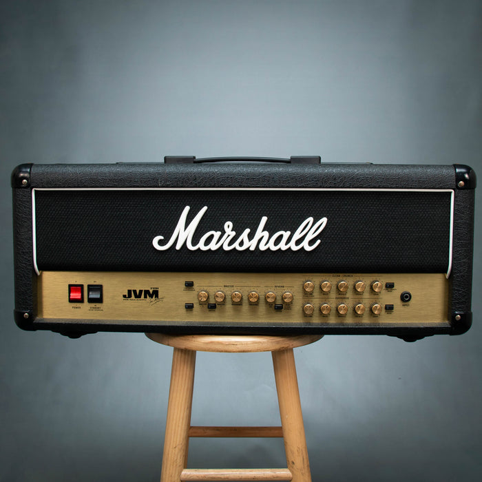 Marshall JVM210H 100W Guitar Amp Head w/Cover & Footswitch - Preowned