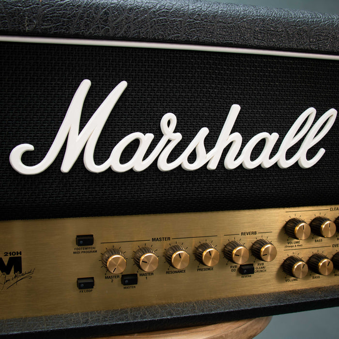 Marshall JVM210H 100W Guitar Amp Head w/Cover & Footswitch - Preowned