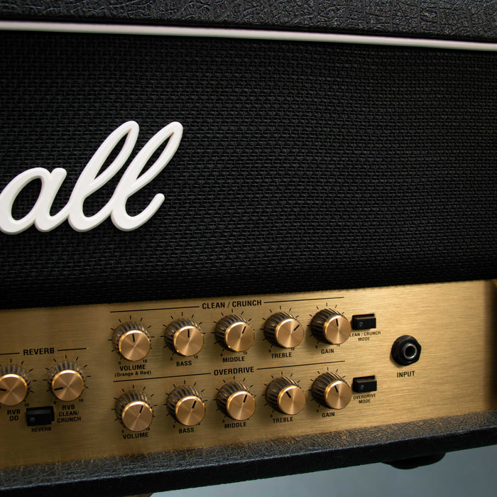 Marshall JVM210H 100W Guitar Amp Head w/Cover & Footswitch - Preowned