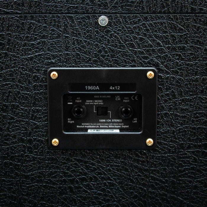 Marshall 1960A 4x12 Inch Angled Guitar Speaker Cabinet w/Cover - Preowned