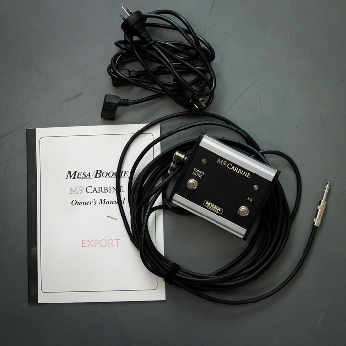 Mesa Boogie M9 Carbine Bass Head w/Case + Footswitch - Preowned