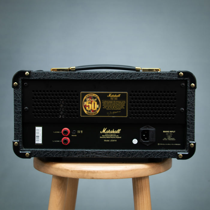Marshall JCM1H 50th Anniversary Guitar Amplifier Head - Preowned