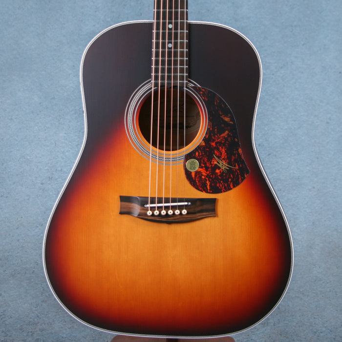 Maton Troubadour Dreadnought Acoustic Electric Guitar - Sunburst - 0013