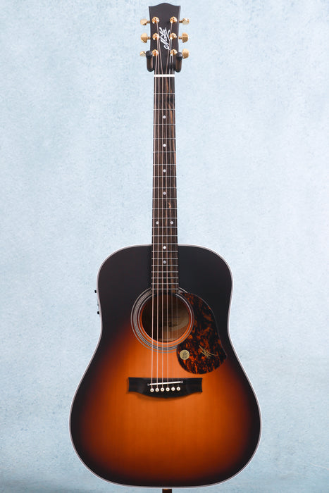 Maton Troubadour Dreadnought Acoustic Electric Guitar - Sunburst - 03482EE