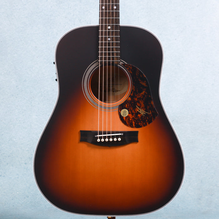 Maton Troubadour Dreadnought Acoustic Electric Guitar - Sunburst - 03482EE