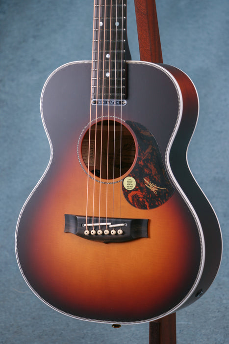 Maton EMTB-6 Troubadour Mini Acoustic Electric Guitar - Sunburst - 16488