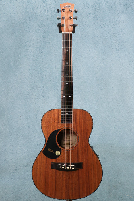 Maton EMBW6-LH Mini Blackwood Left Handed Acoustic Electric Guitar w/Case - 171192EE