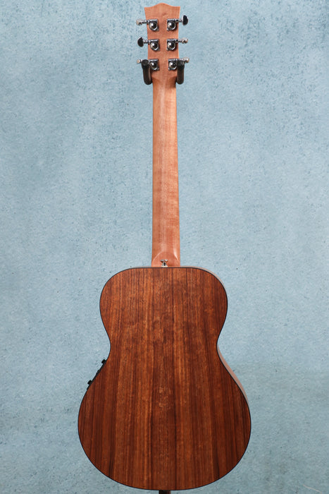 Maton EMBW6-LH Mini Blackwood Left Handed Acoustic Electric Guitar w/Case - 171192EE