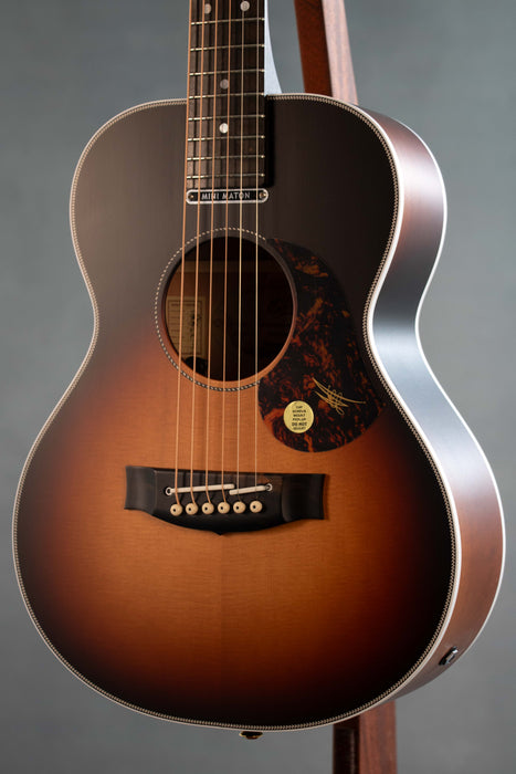 Maton EMTB-6 Troubadour Mini Acoustic Electric Guitar - Sunburst - 17332