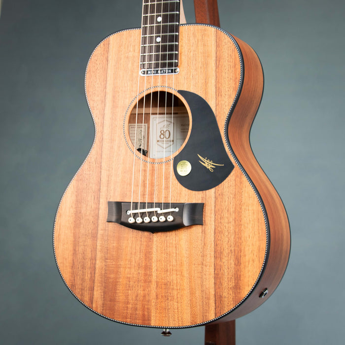 Maton EMBW6 Mini Blackwood Acoustic Electric Guitar w/Case - 18087 2FD