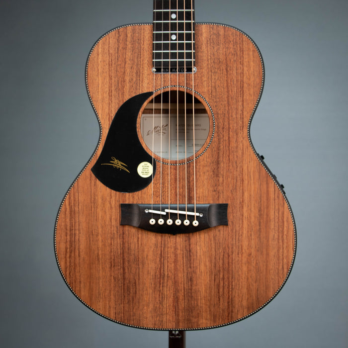 Maton EMBW6-LH Mini Blackwood Left Handed Acoustic Electric Guitar w/Case - 18565 2FI