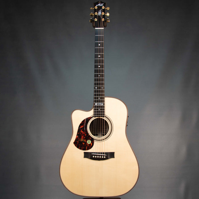 Maton Messiah EM100C-LH Dreadnought Left Handed Acoustic Electric Guitar w/Case - 5465 2EJ