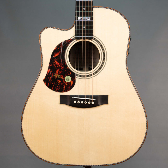 Maton Messiah EM100C-LH Dreadnought Left Handed Acoustic Electric Guitar w/Case - 5465 2EJ