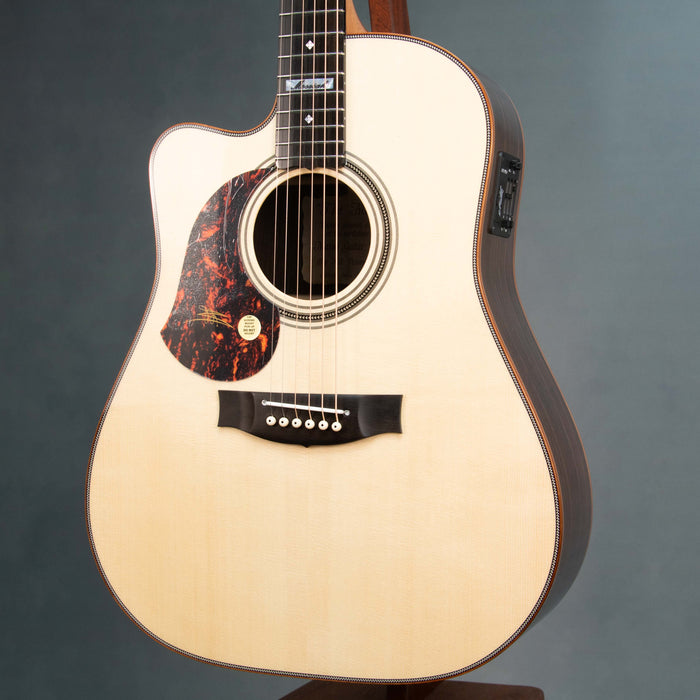 Maton Messiah EM100C-LH Dreadnought Left Handed Acoustic Electric Guitar w/Case - 5465 2EJ