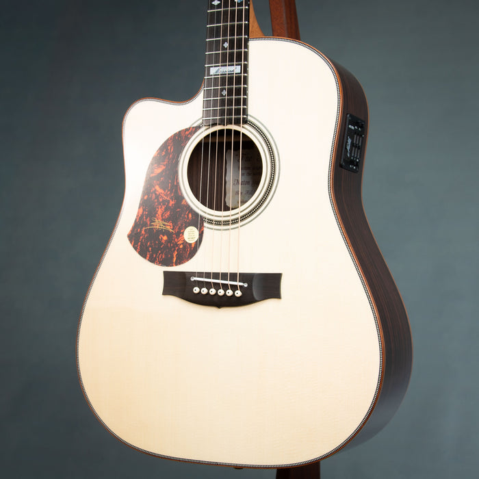 Maton Messiah EM100C-LH Dreadnought Left Handed Acoustic Electric Guitar w/Case - 5656 2FE
