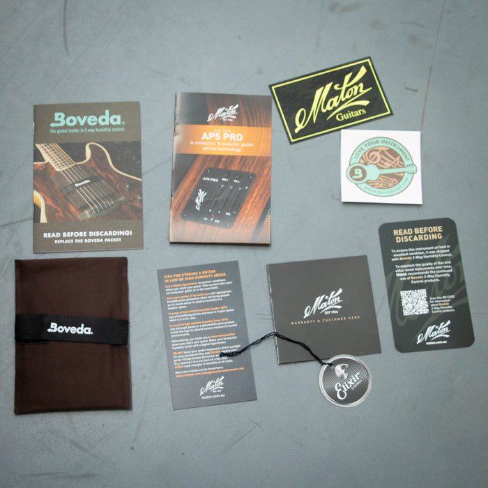 Maton Performer Left Handed Acoustic Electric Guitar w/Case - 9151 2FB