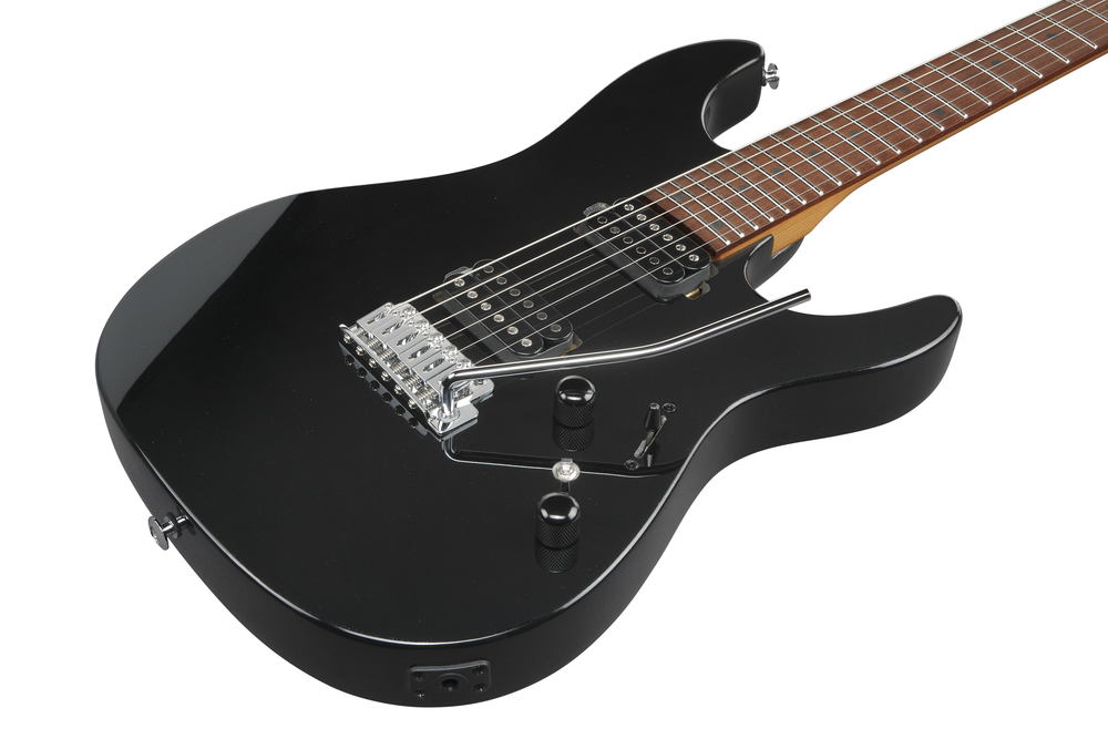 Ibanez MB10 BKN Marcelo Barbose Signature Electric Guitar - Black Night