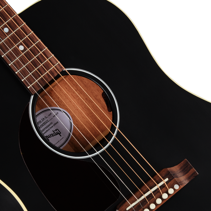 Gibson J45 Special Left Handed Acoustic Guitar - Satin Ebony