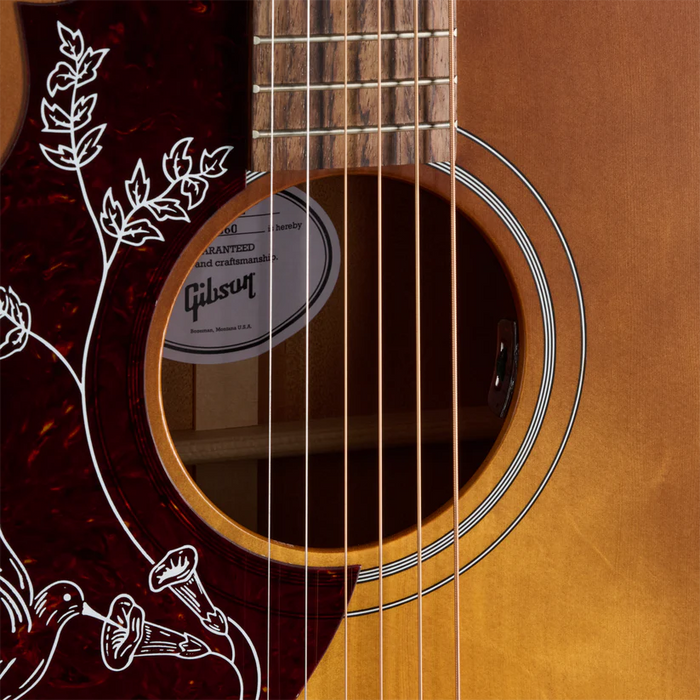 Gibson Hummingbird Special Left Handed Acoustic Guitar - Satin Honey Burst
