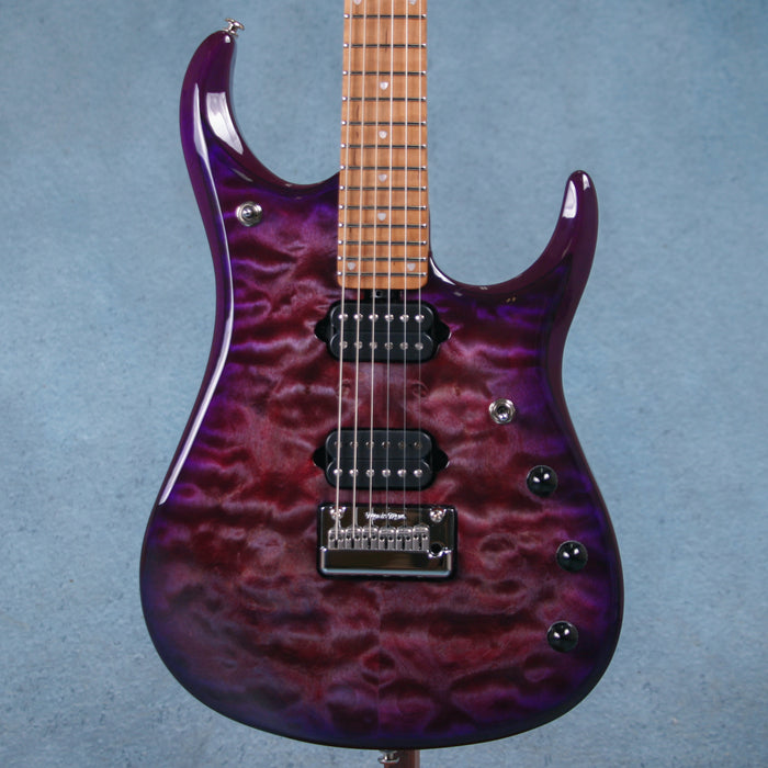 Ernie Ball Music Man JP15 Electric Guitar - Purple Nebula Quilt Top - H07844