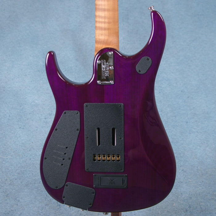 Ernie Ball Music Man JP15 Electric Guitar - Purple Nebula Quilt Top - H07844