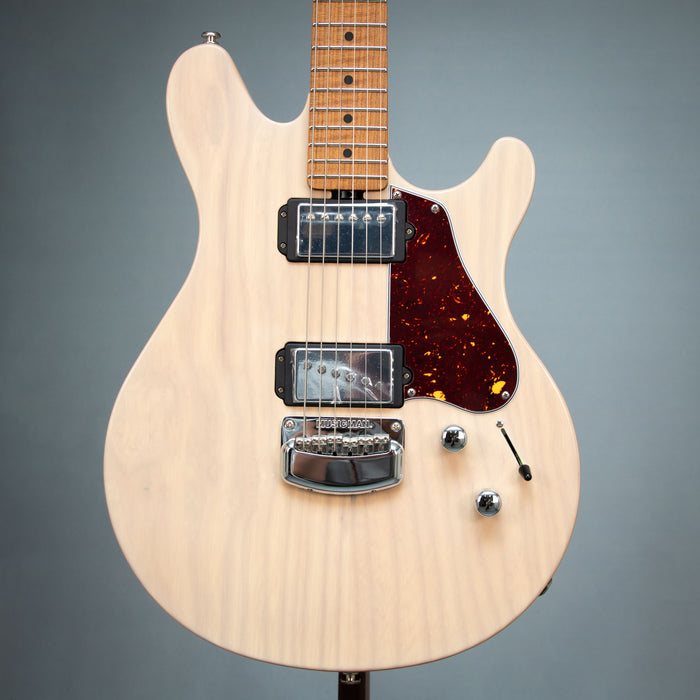 Ernie Ball Music Man Valentine Electric Guitar - Trans Buttermilk - H08917