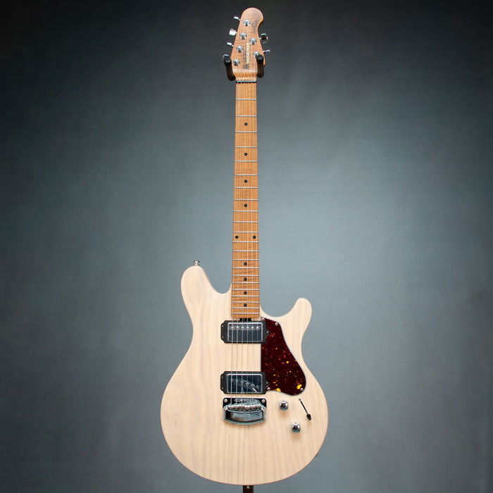 Ernie Ball Music Man Valentine Electric Guitar - Trans Buttermilk - H08917