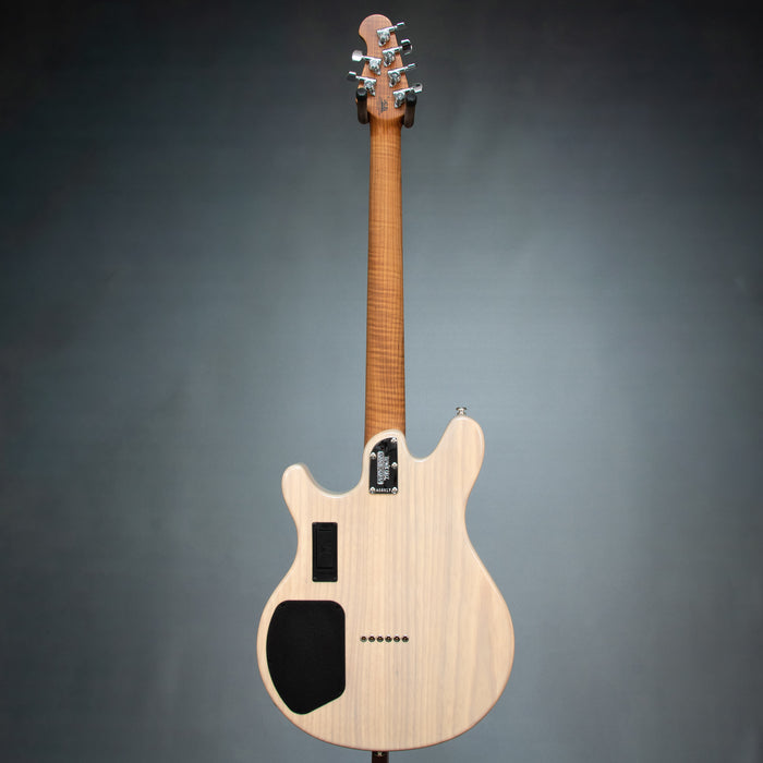 Ernie Ball Music Man Valentine Electric Guitar - Trans Buttermilk - H08917