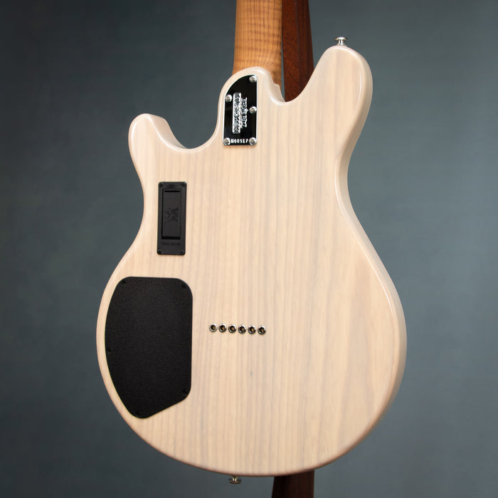 Ernie Ball Music Man Valentine Electric Guitar - Trans Buttermilk - H08917