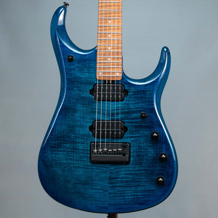 Ernie Ball Music Man JP15 Electric Guitar - Ultramarine Flame - H09852