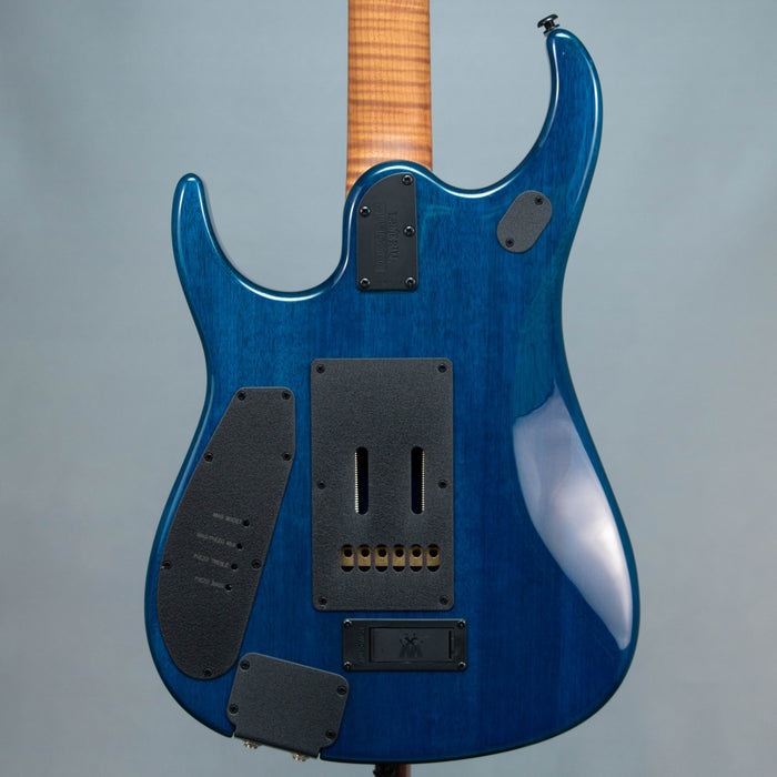 Ernie Ball Music Man JP15 Electric Guitar - Ultramarine Flame - H09852