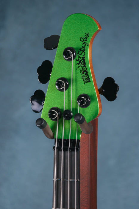 Ernie Ball Music Man StingRay Special Bass Guitar - Kiwi Green - K04278