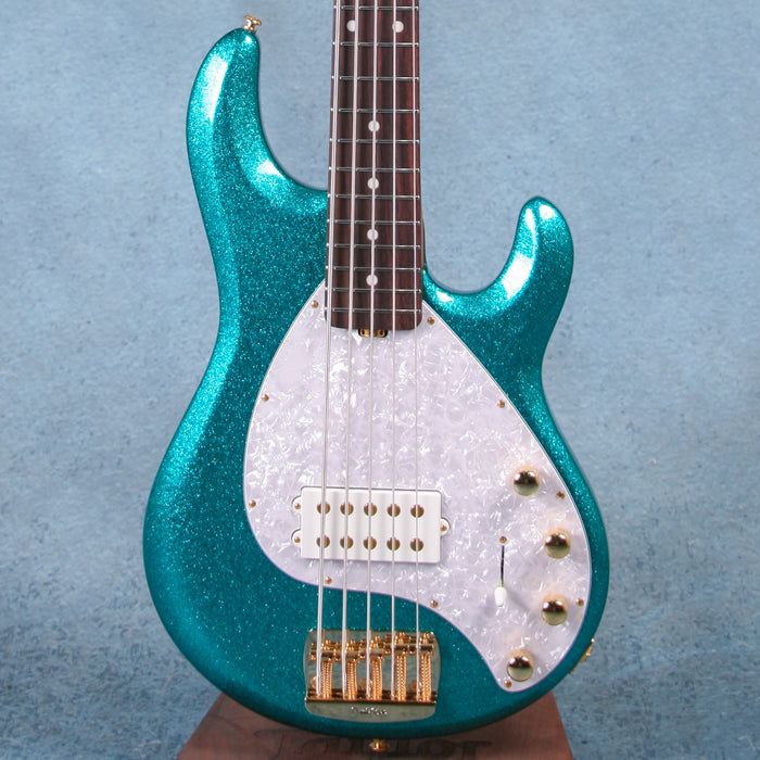 Ernie Ball Music Man StingRay Special 5 Bass Guitar - Ocean Sparkle - K05389