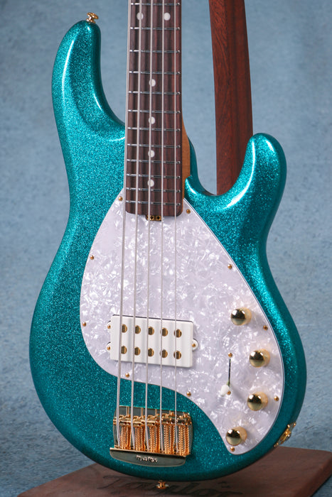 Ernie Ball Music Man StingRay Special 5 Bass Guitar - Ocean Sparkle - K05389