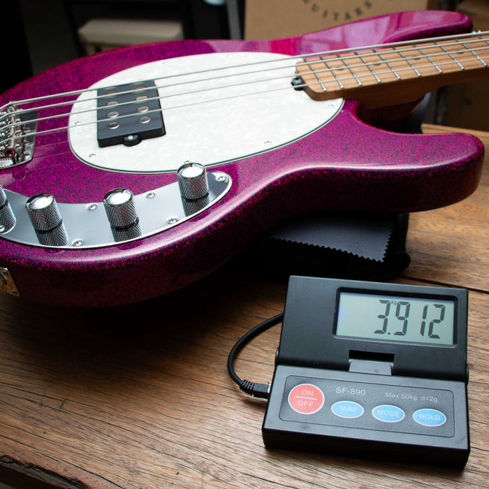 Ernie Ball Music Man StingRay Special Bass Guitar - Soda Pink Sparkle - K09213