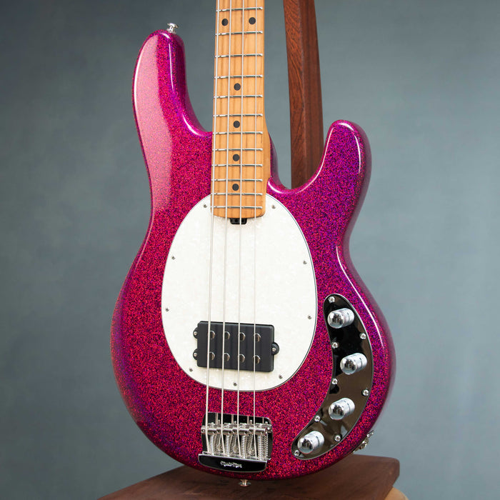 Ernie Ball Music Man StingRay Special Bass Guitar - Soda Pink Sparkle - K09213