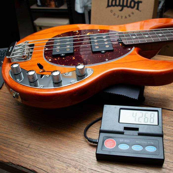 Ernie Ball Music Man StingRay Special HH Bass Guitar - Translucent Orange - K10856
